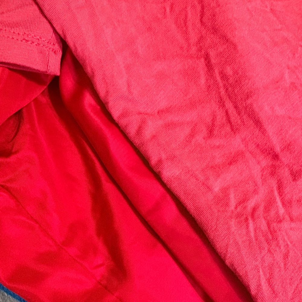Torrid Favorite Tunic Super Soft V-Neck Tee Red 2X | Plus Size Basic Top - Picture 4 of 4